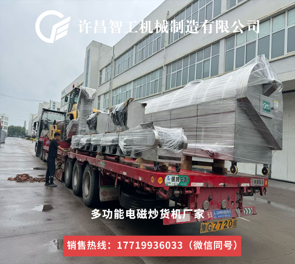 8米炒貨機(jī)流水線